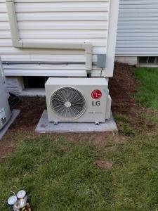 Ductless Heating and Cooling System